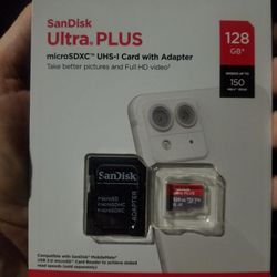 Sandisk 128GB MicroSD Memory Card