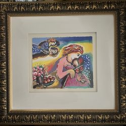 Zamy Steynovitz “Morning Serenade” Limited Edition Serigraph 70/350 Framed