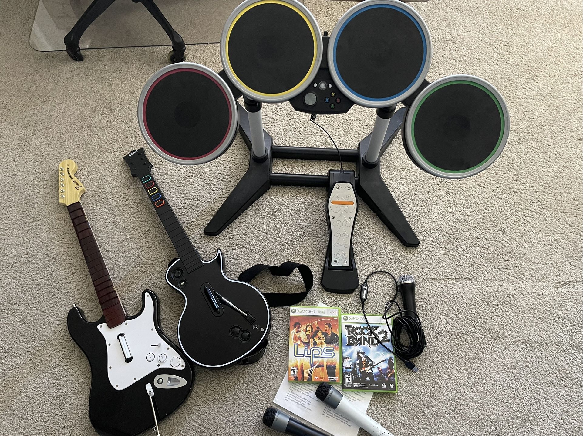 Xbox 360 Rock Band 2