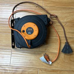Vevor 50’ Retractable Extension Cord