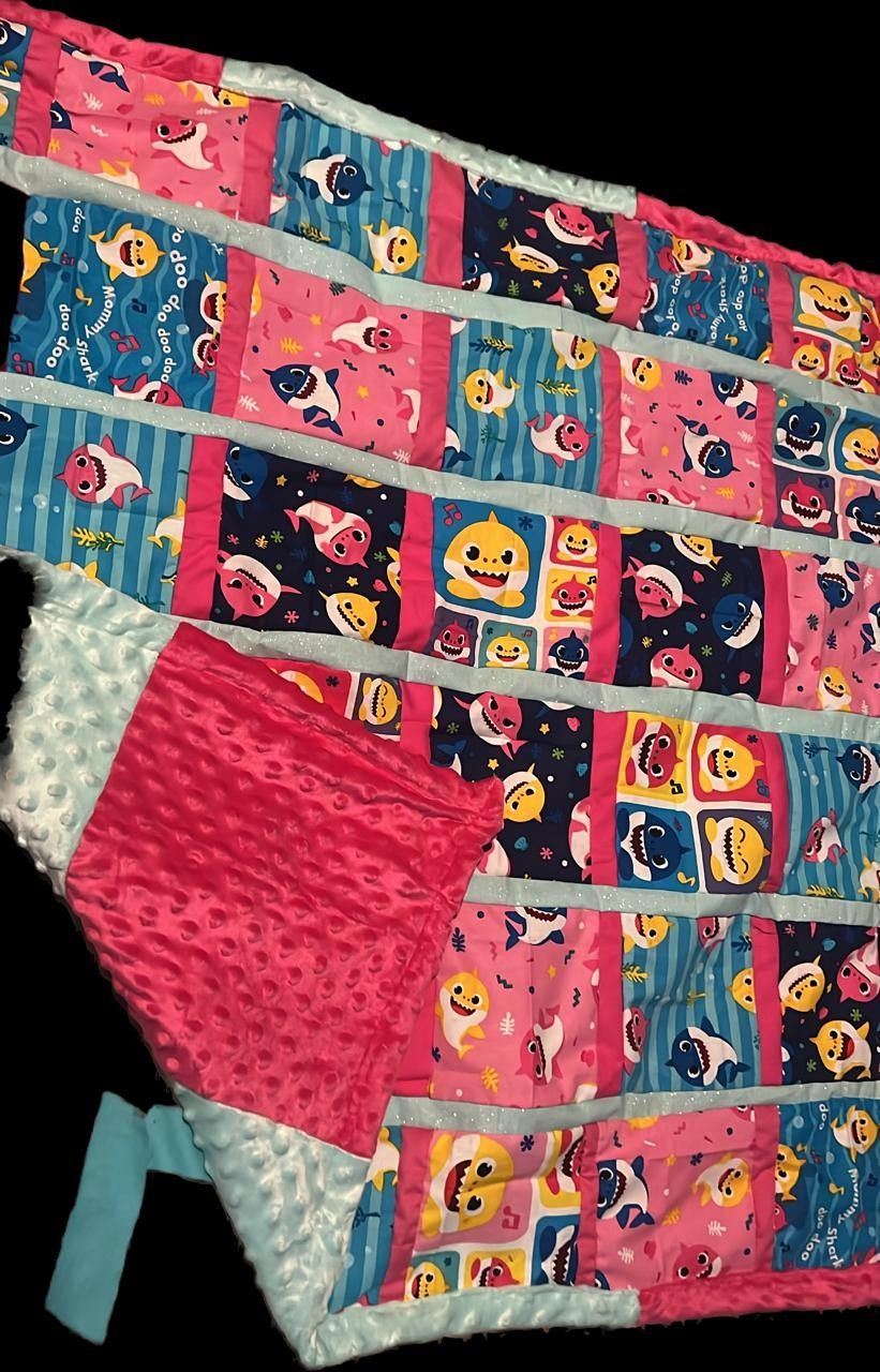 Baby Shark Blanket