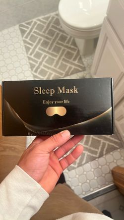 Sleep Mask With Bluetooth Headphones