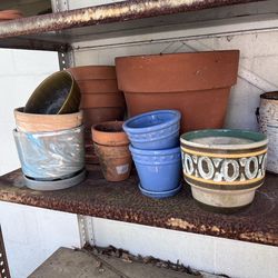 Planter pots assorted MAKE OFFER