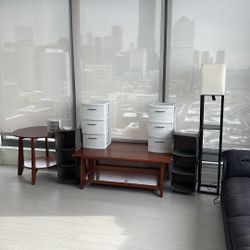 Home Goods Tables Lamps Storage Containers/Bins