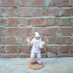 Vintage Enesco Clown Foot In Bucket Figurine 