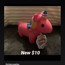 New Unicorn Squish Noise Maker