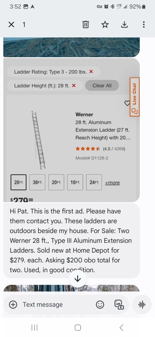 28' Ladder
