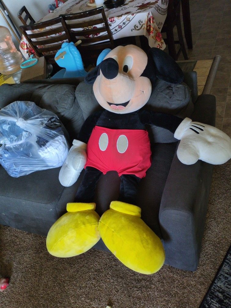 4ft Mickey Mouse Plush