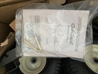 Cub Cadet Original Equipment 2-Wheel Hauler for Lawn Tractors and Zero-Turn Mowers