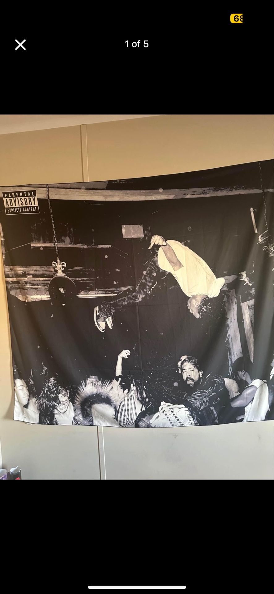 Playboi Carti “Die Lit” Tapestry