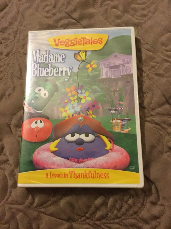 veggietales madame blueberry dvd