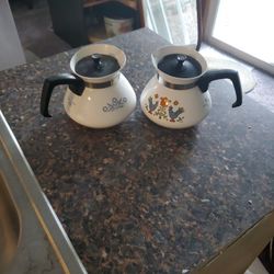 Corning Ware Tea Pots  Sold separately