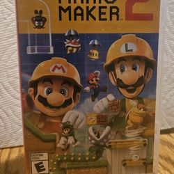 NINTENDO SWITCH SUPER MARIO MAKER 2 CASE ONLY ( NO GAME)