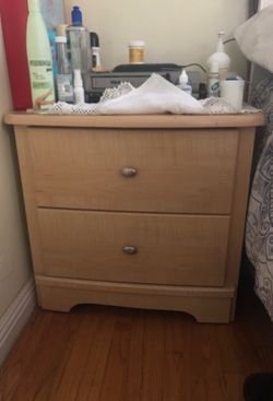 Dresser with mirror