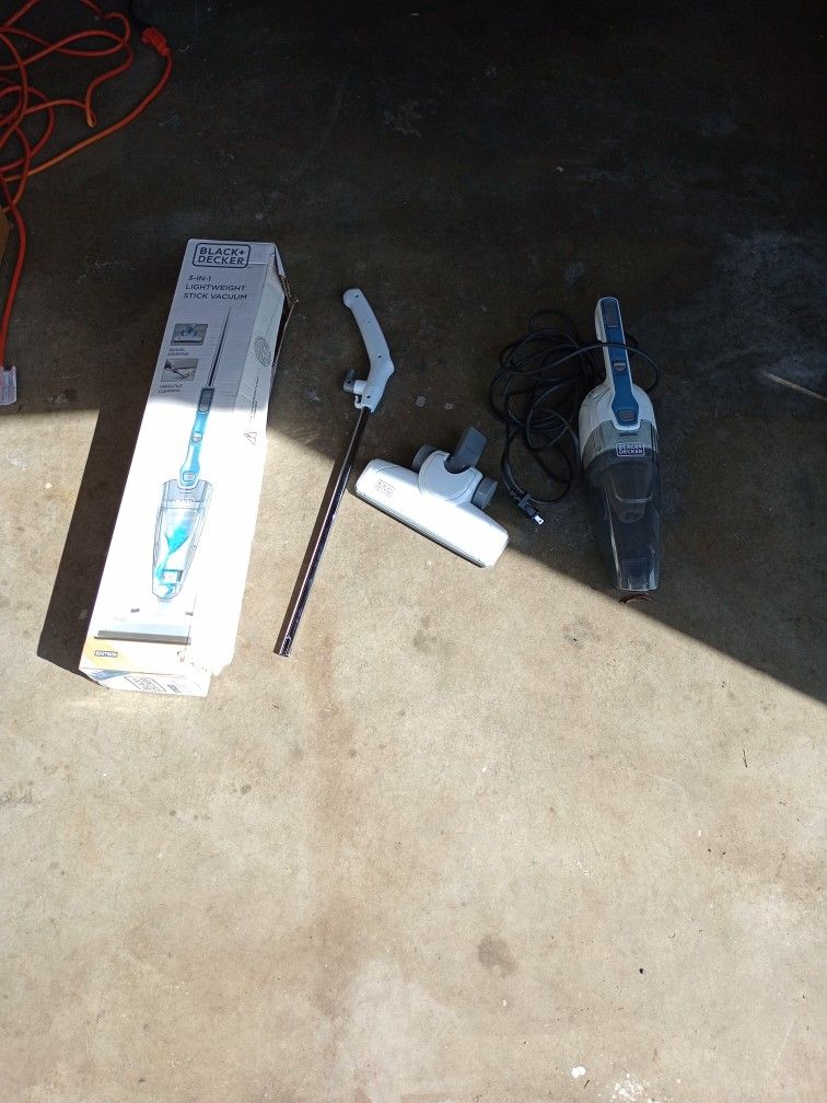 3-in1 Light weight Stick Vacume