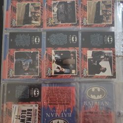 Batman Card Collection 4 Films