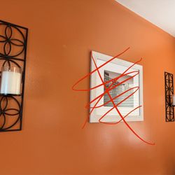 2 Wall Candle Holder 