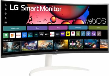 LG 34” Curved UltraWide Smart Monitor - Open Box