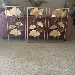Gold Metal Artwork