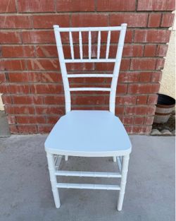 White Chiavari Chair resin