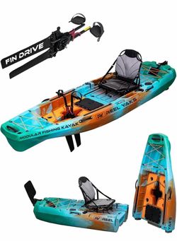 Kayak Reel Yaks Modular Fishing Kayak – Fin Drive