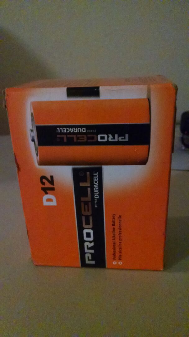 D12. 12 New batteries