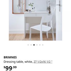 IKEA Brimnes Dressing Table Vanity