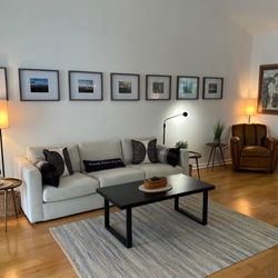 Coffee Table Black Rectangular [NEW]