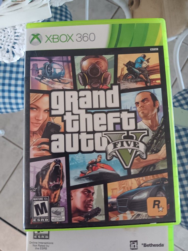 Xbox 360 Grand Theft Auto V No Map