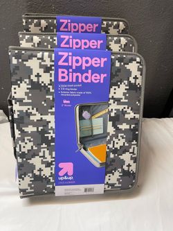 Up&Up 2-Inch Zipper Binder