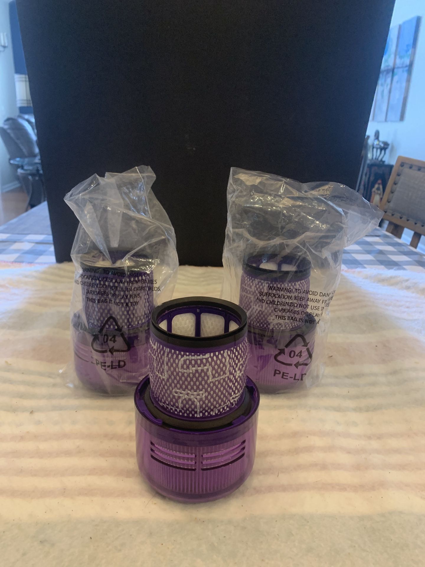 Replacement filters for Dyson V 11 size vacuum cleaner