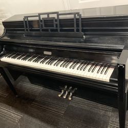 Knabe Ebony Gloss Console Piano