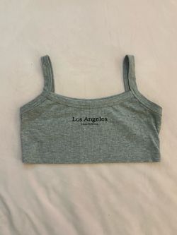 los angeles crop top