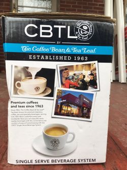 CBTL Single Cup Brewer Coffee Espresso Tea Machine - Kaldi