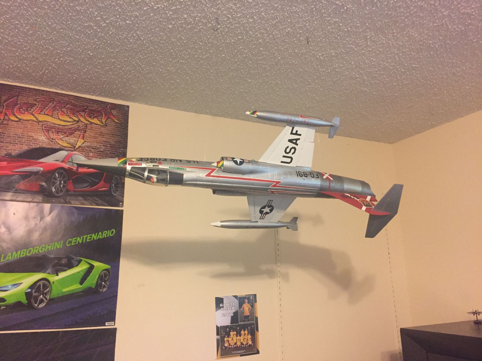 21 century toys f-104 starfighter 1/18