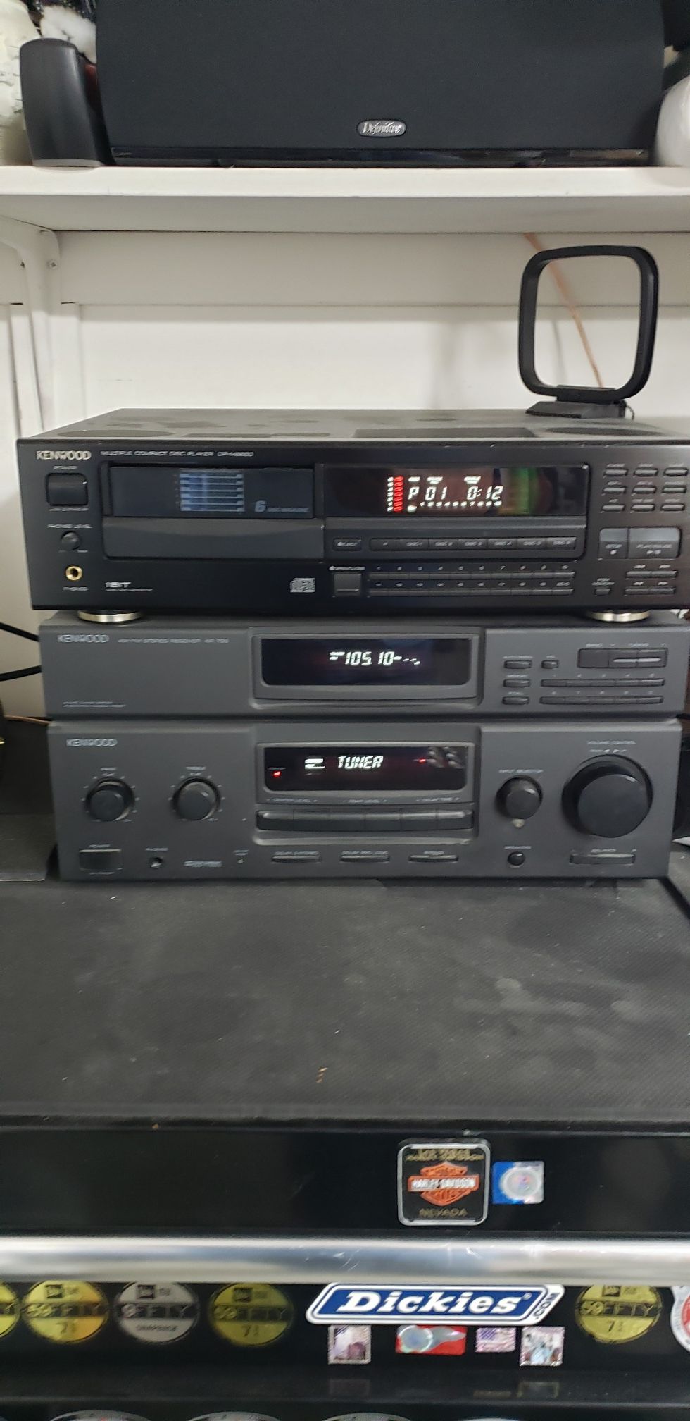 Kenwood KR-796 AM FM Stereo Receiver Dolby Surround Pro Logic