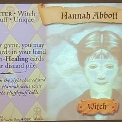 Harry Potter TCG Foil Hannah Abbott