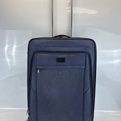Travelpro Platinum 6 Suitcase 22”x17” Blue w/ Wheels & Handle – Luggage