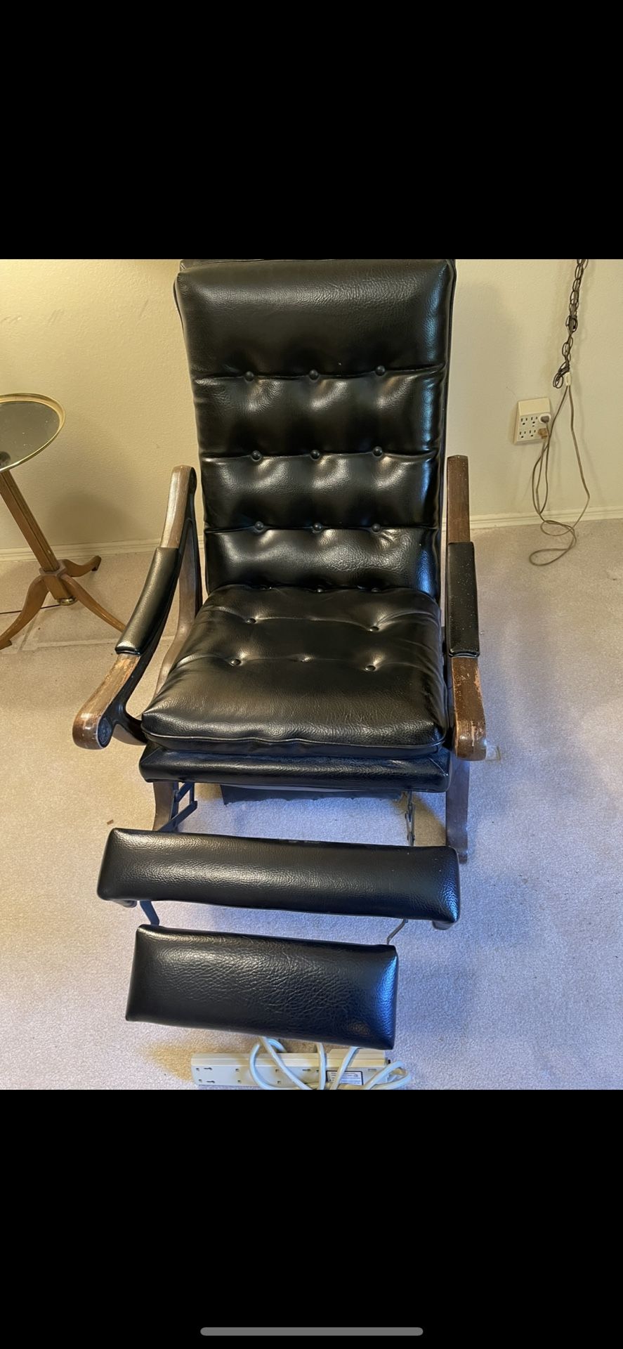 1950’s Reclining Lounge Chair $125