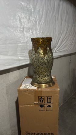 Mosaic Candle Vase