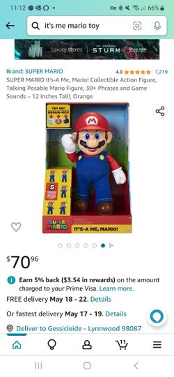 It's Me Mario Doll. 