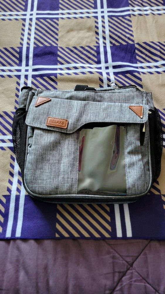 Relaxs shower tote bag