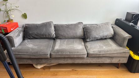7’ Grey Couch