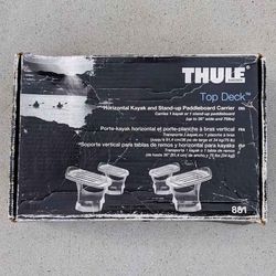Thule Top Deck 881 horizontal kayak or stand-up paddle board roof rack carrier system