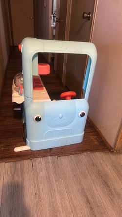 Juguete forma de carro vendedor de nieve para niños