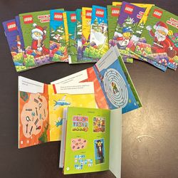 lego christmas activity books