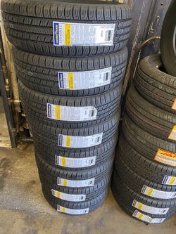 SET OF FOUR GOODYEAR ASSURANCE ALL SEASON 195/65/15 BRAND NEW