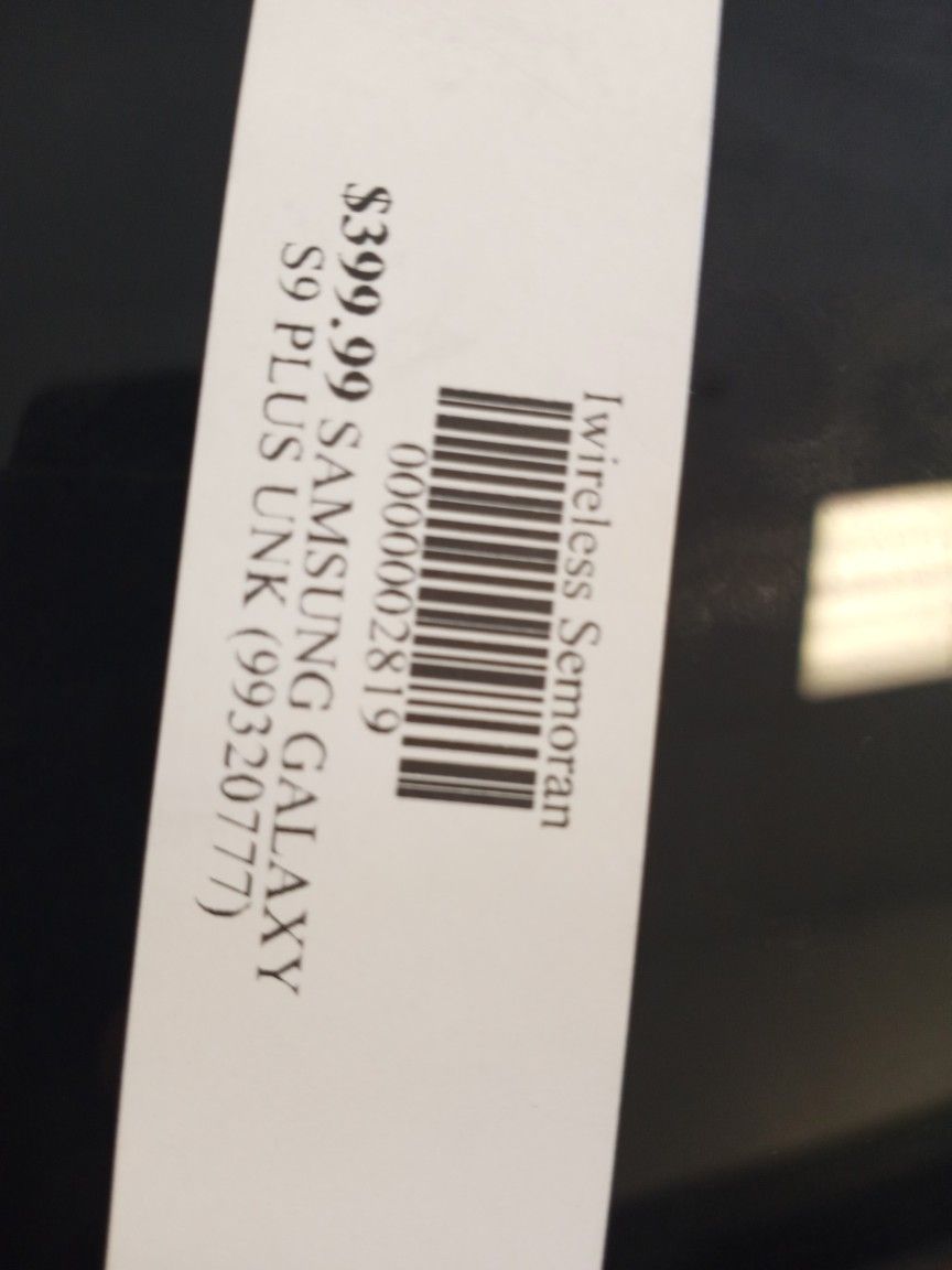 OPEN BOX SAMSUNG GALAXY S9 PLUS 128GB UNLOCKED TAKE IT HOME JUST FOR $299 CASH/CARD DEAL