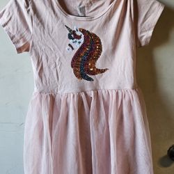 Girls Unicorn Dress