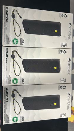 Nimble 20000mah portable power bank 65w fast charging